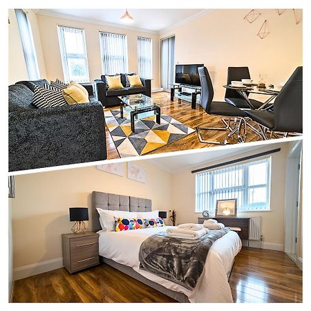 Heathrow Rare Find 2 Bedroom Plus 2 Bathroom Flat - Sleeps 6- Free Parking- Close To Heathrow Terminals-Quiet Development 斯坦维尔 外观 照片